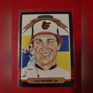 Cal Ripken Jr 1985 Donruss Diamond Kings #14 Baltimore Orioles Baseball Card